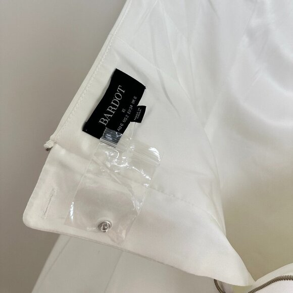 BARDOT Nevelle Hourglass Halter Dress in Orchid White Size US 2 - Picture 8 of 16